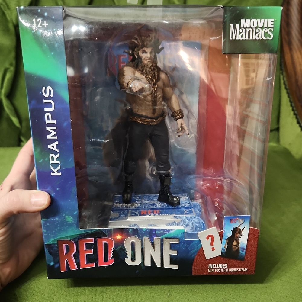Red One Krampus Action Figure by Movie Maniacs